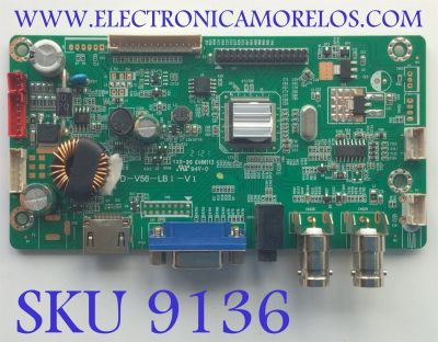 MAIN PARA MONITOR W BOX / 0E-32LEDMOD2 / NUMERO DE PARTE OPDF33-7B-A2 / D-V56-LB1-V1 / MODELO 0E-32LEDMON2